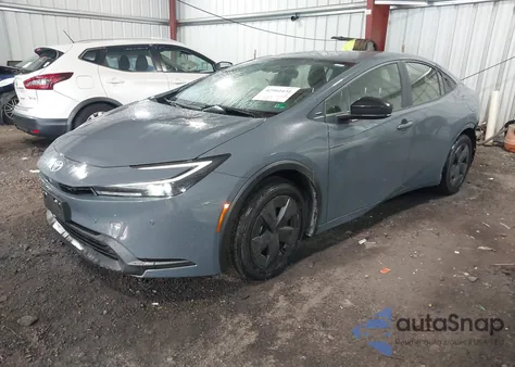 2025 Toyota Prius Le из США, поврежденный, VIN JTDACAAU7S3057526